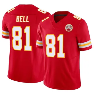 Men's Nike Blake Bell Red Kansas City Chiefs Game Player Jersey Size: 3XL