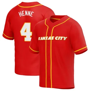 Game Men's Chad Henne White Road Jersey - #4 Football Kansas City Chiefs  Size 40/M