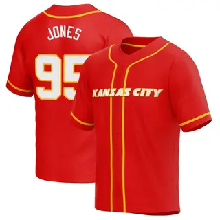 Kansas City Chiefs Nike Game Road Jersey - White - Chris Jones