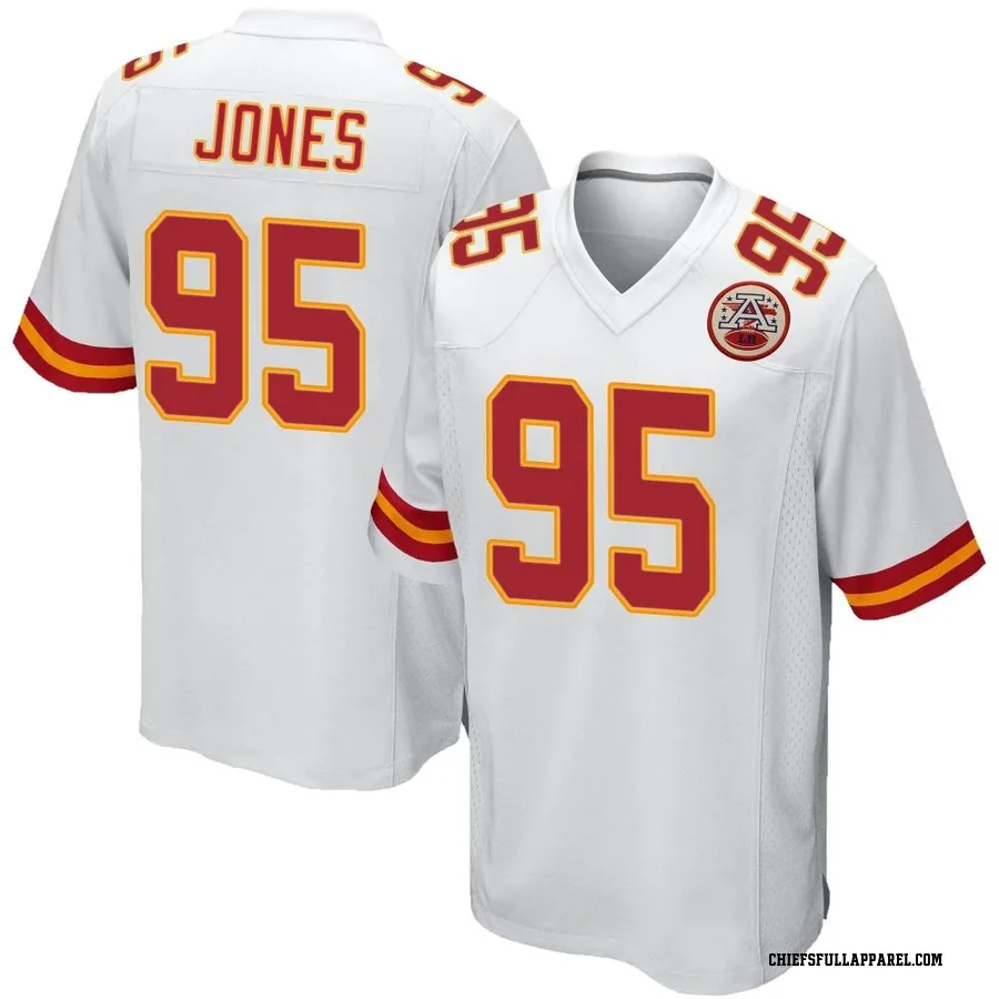 Women's Nike Chris Jones Red Kansas City Chiefs Game Jersey