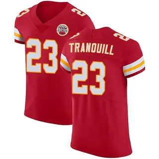 Lids Drue Tranquill Los Angeles Chargers Fanatics Authentic Game-Used #49  Powder Blue Jersey vs. Kansas City Chiefs on November 20, 2022