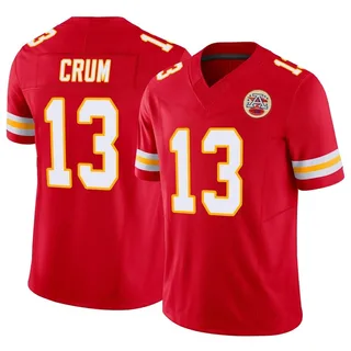 Dustin Crum Kansas City Chiefs Women's Limited Team Color Vapor Untouchable  Nike Jersey - Red