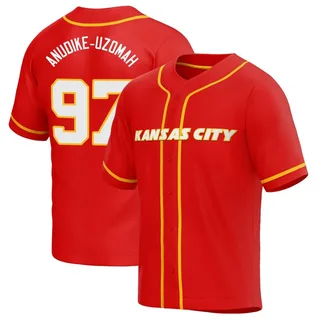 Kansas City Chiefs Felix Anudike-Uzomah #97 Nike Game Jersey 2XLarge Red