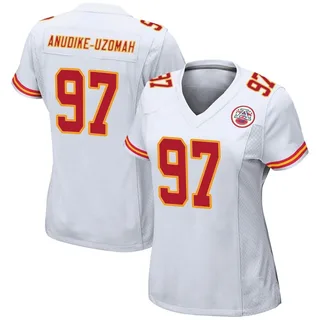 Kansas City Chiefs Nike Felix Anudike-Uzomah #97 Name & Number T-Shirt 2XLarge Red