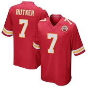 Women's Nike Harrison Butker Red Kansas City Chiefs Game Jersey