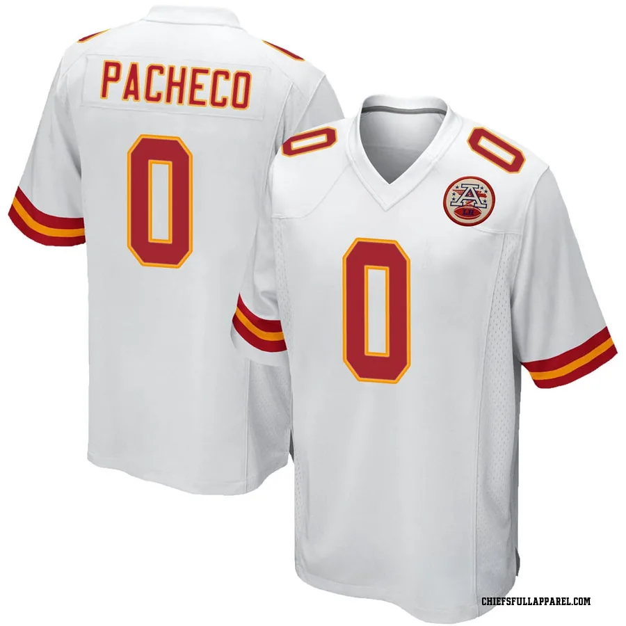 Isaih Pacheco Kansas City Chiefs Youth Game Nike Jersey - White