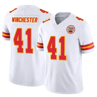 Men's Nike James Winchester Red Kansas City Chiefs Game Jersey Size: 4XL