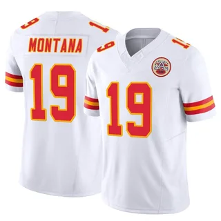 Limited Men's Travis Kelce Red/Gold Jersey - #87 Football Kansas City Chiefs  Rush Vapor Untouchable Size 40/M