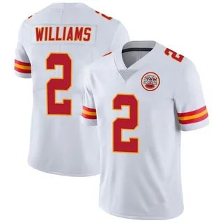 Joshua Williams Men's Nike Red Kansas City Chiefs Custom Game Jersey Size: 4XL