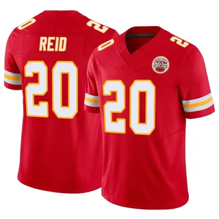 Men's Nike Justin Reid Red Kansas City Chiefs Game Jersey