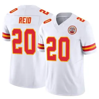 Men's Nike Justin Reid Red Kansas City Chiefs Super Bowl LVII Patch Game Jersey Size: Medium