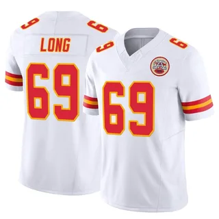 Men's Nike George Karlaftis White Kansas City Chiefs Away Game Player Jersey