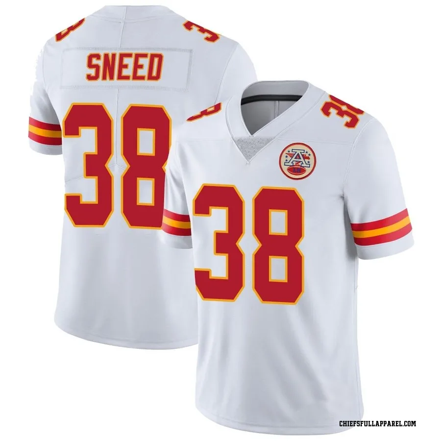 Daniel Arias Men's Nike Red Kansas City Chiefs Vapor Untouchable Custom Elite Jersey