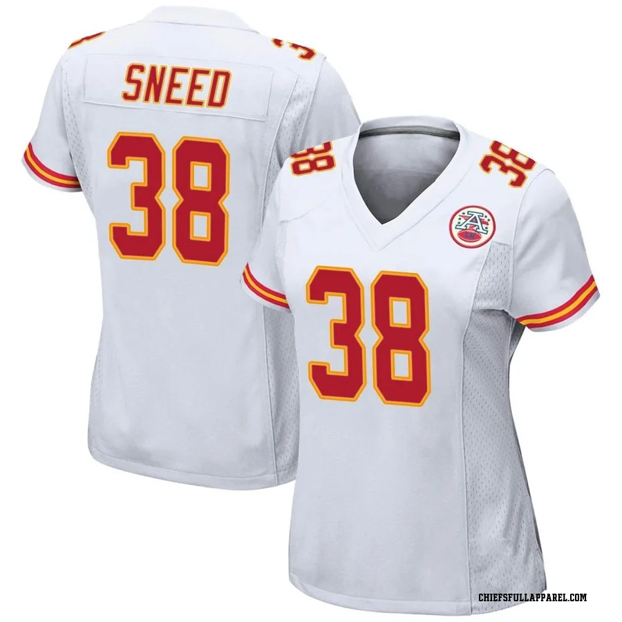 Men's Nike L'Jarius Sneed Red Kansas City Chiefs Game Jersey