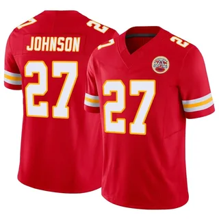 NFL Reebok Larry Johnson Kansas City Chiefs Jersey #27 Men Size