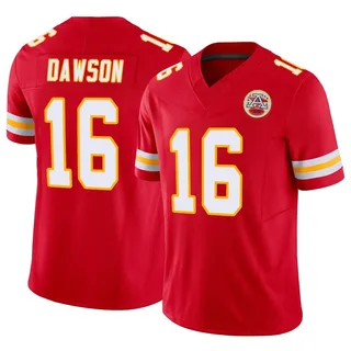 Elite Men's Len Dawson White Road Jersey - #16 Football Kansas City Chiefs  Vapor Untouchable Size 40/M