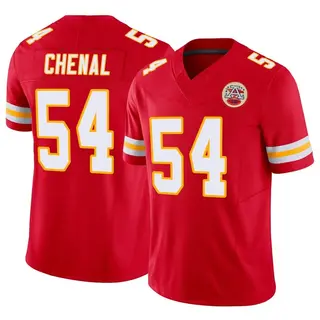 Leo Chenal Men's Nike Red Kansas City Chiefs Super Bowl LVII Game Custom Jersey