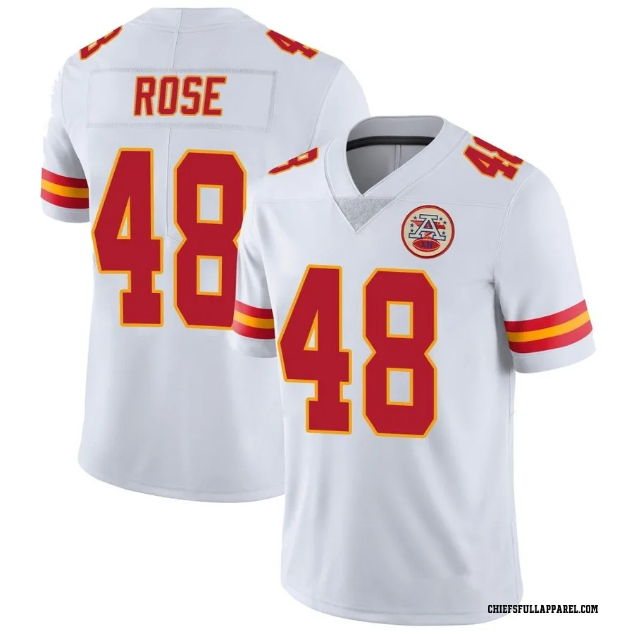 Mike Rose Kansas City Chiefs Youth Limited Vapor Untouchable Nike Jersey -  White