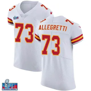 Nick Allegretti Men's Nike Red Kansas City Chiefs Super Bowl LVII Game Custom Jersey Size: 4XL