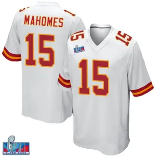 Women's Nike Patrick Mahomes White Kansas City Chiefs Player Game