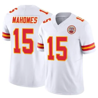 Men's Nike Patrick Mahomes White Kansas City Chiefs Vapor F.U.S.E. Limited Jersey