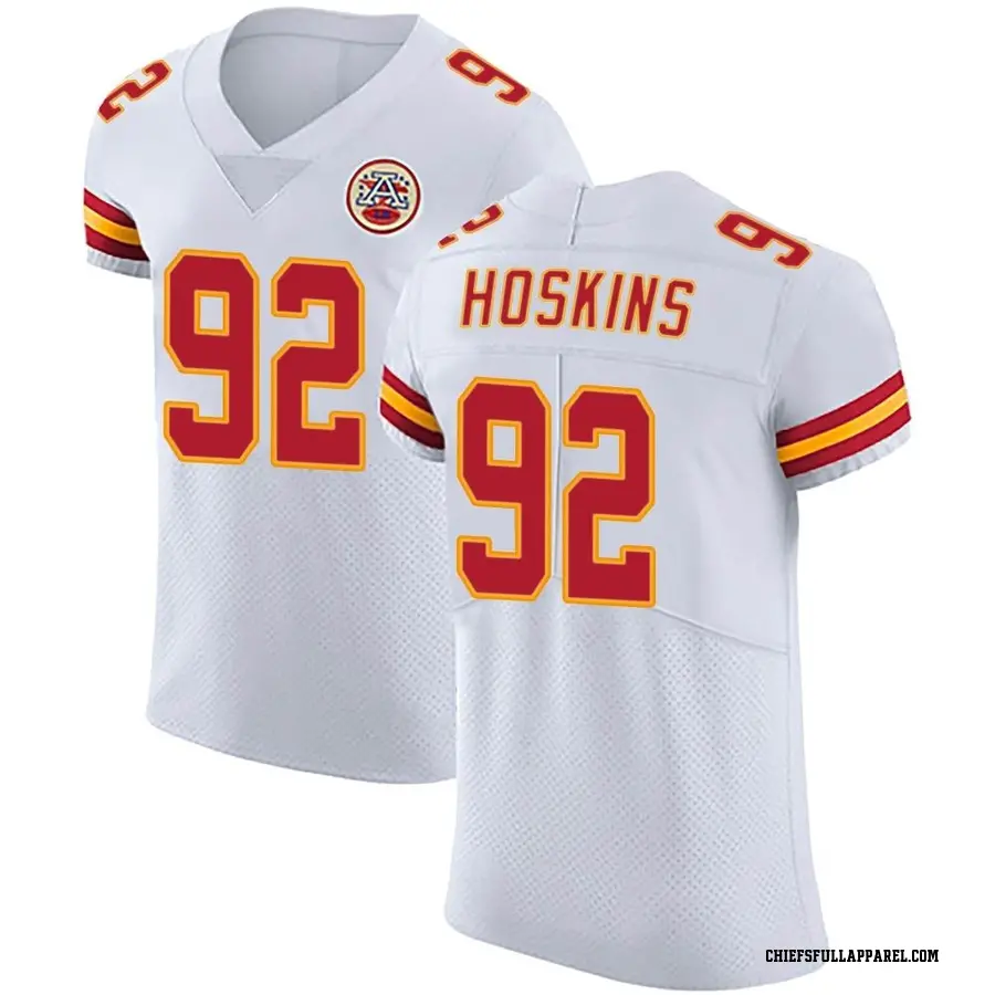 Mens Kansas City Chiefs Nike White Elite Jersey