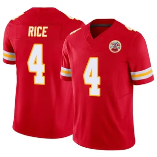 Rashee Rice Kansas City Chiefs Youth Limited Vapor F.U.S.E. Nike Jersey - Red