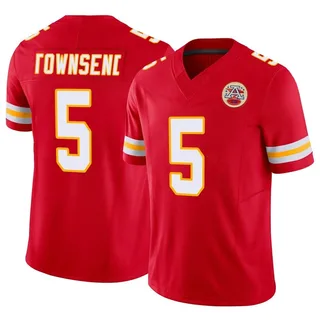 Men's Nike Tommy Townsend Red Kansas City Chiefs Game Jersey