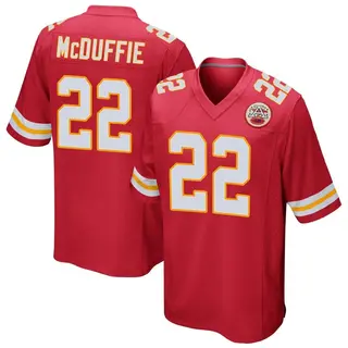 Trent McDuffie 21 Kansas City Chiefs Super Bowl LVII Game Jersey - Women  Red - Bluefink