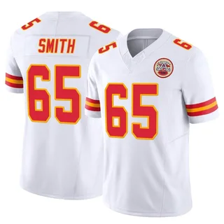 Trey Smith 65 Kansas City Chiefs Super Bowl LVII Champions Youth Game  Jersey - White - Bluefink