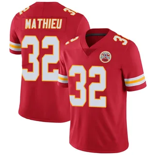 Men's Nike Tyrann Mathieu White Kansas City Chiefs Game Jersey