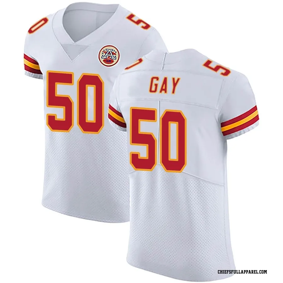 Nike Willie Gay Kansas City Chiefs Women's Game White Jersey