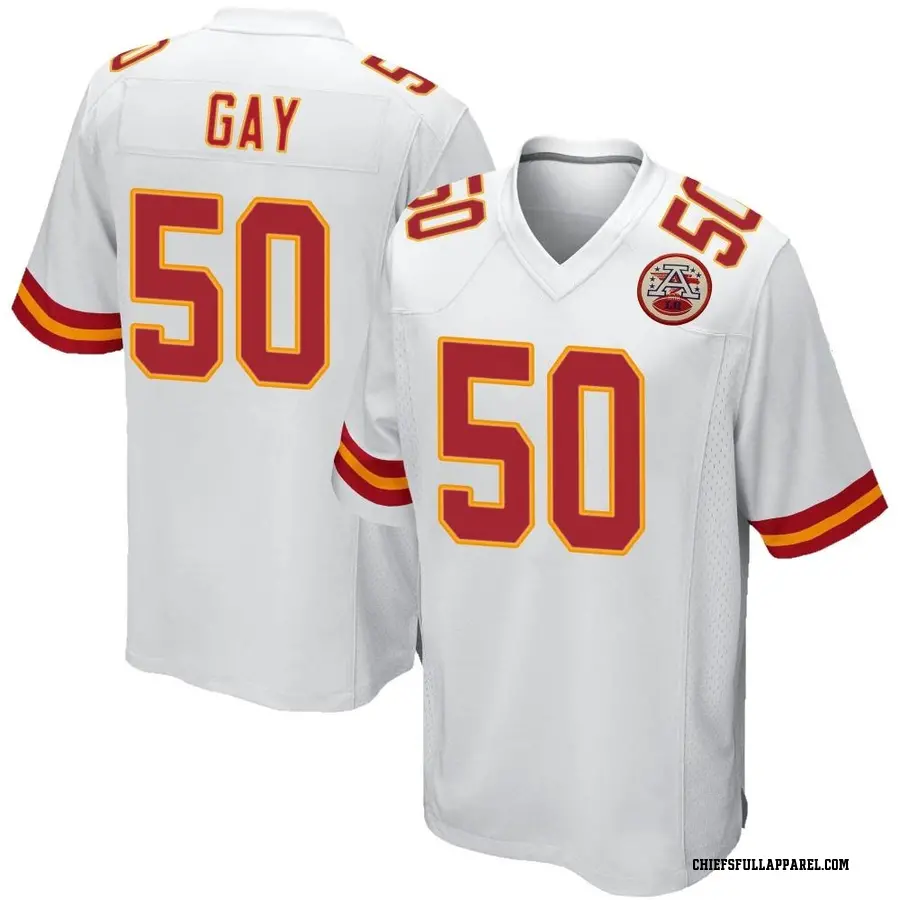 Willie Gay Kansas City Chiefs Men's Game Nike Jersey - White