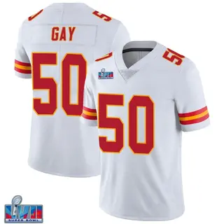 Willie Gay 50 Kansas City Chiefs Super Bowl LVII Champions Youth Game Jersey  - Red - Bluefink